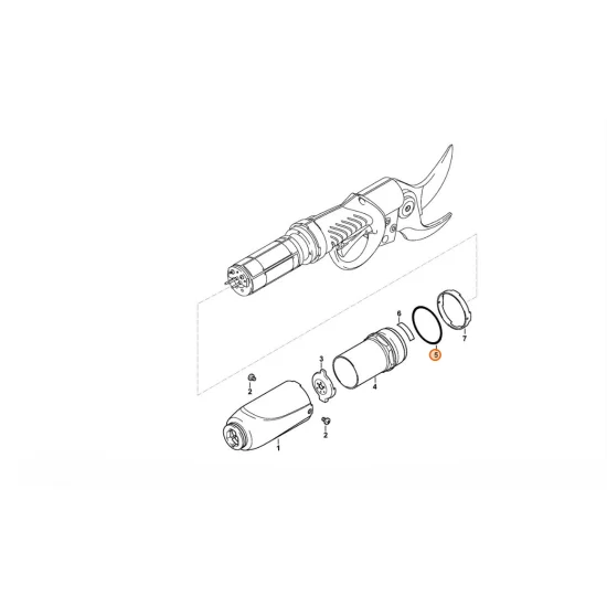 STIHL  Pierścień uszczelniający 30x1 4861 649 0200